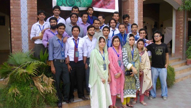 Project Exhibition arranged by NFC Institute of Electronics & Technological Training, Multan